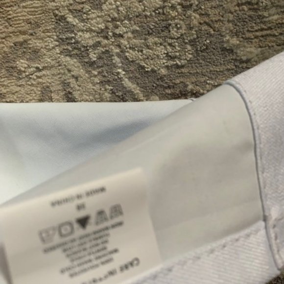 52 x 108 Linen Textured White Blackout Curtains - Picture 7 of 7